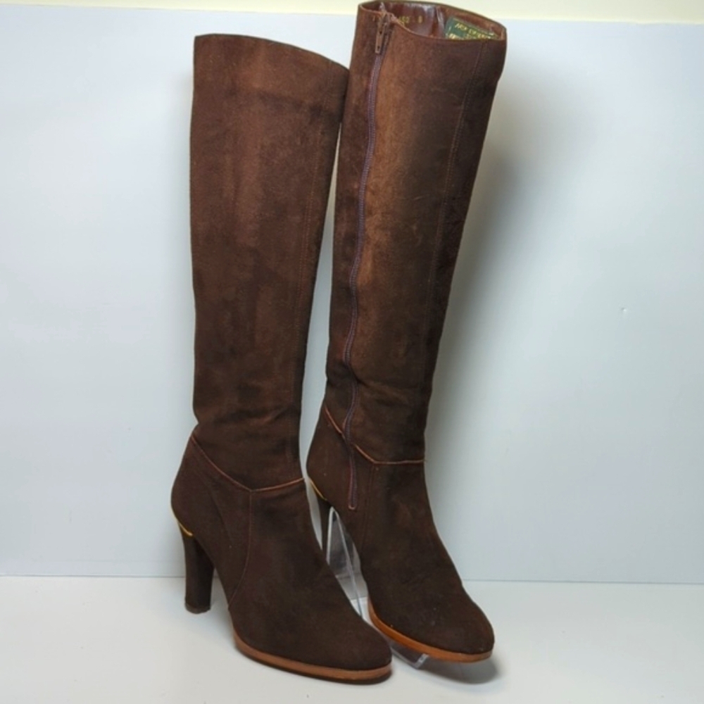 Vigo Tall Boots Vintage Heritage Collection exclusively from Spegiel women sz 8 - Picture 2 of 15